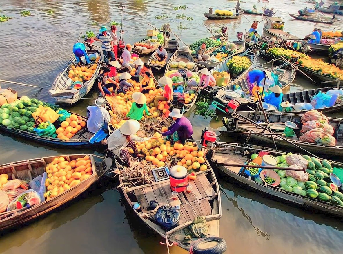 TOUR MỸ THO BẾN TRE CẦN THƠ ĐỒNG THÁP